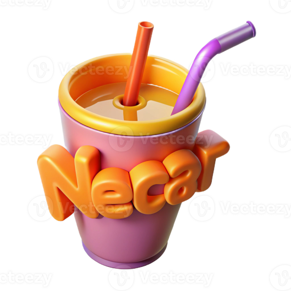 intense pristine Nectar, drink of the gods, with Transparent Background genuine png