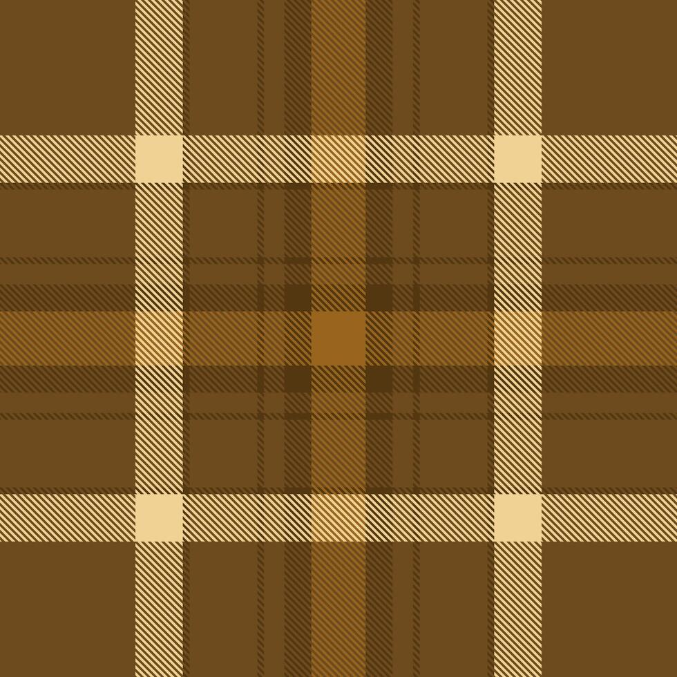 Punk background check pattern, choose tartan texture. Installing plaid fabric textile seamless in orange and amber colors. vector