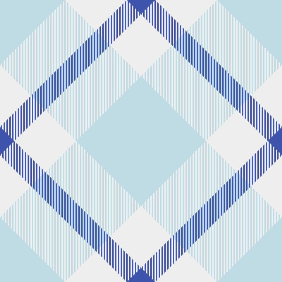 Elegant blue and white plaid pattern. Perfect for textile design, website backgrounds, or stationery. Subtle yet stylish, this geometric design evokes feelings of serenity and sophistication. vector