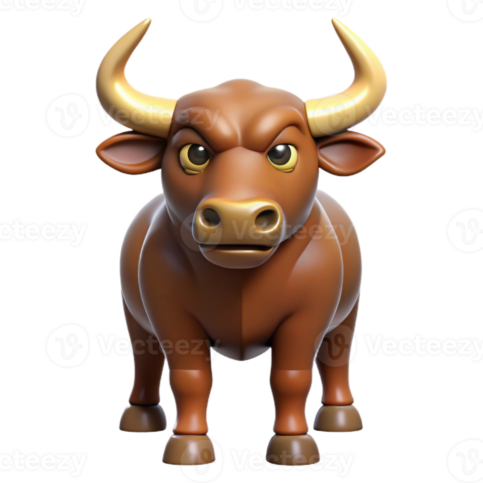 peaceful wonderful Minotaur, bull-headed monster, with Transparent Background exclusive png
