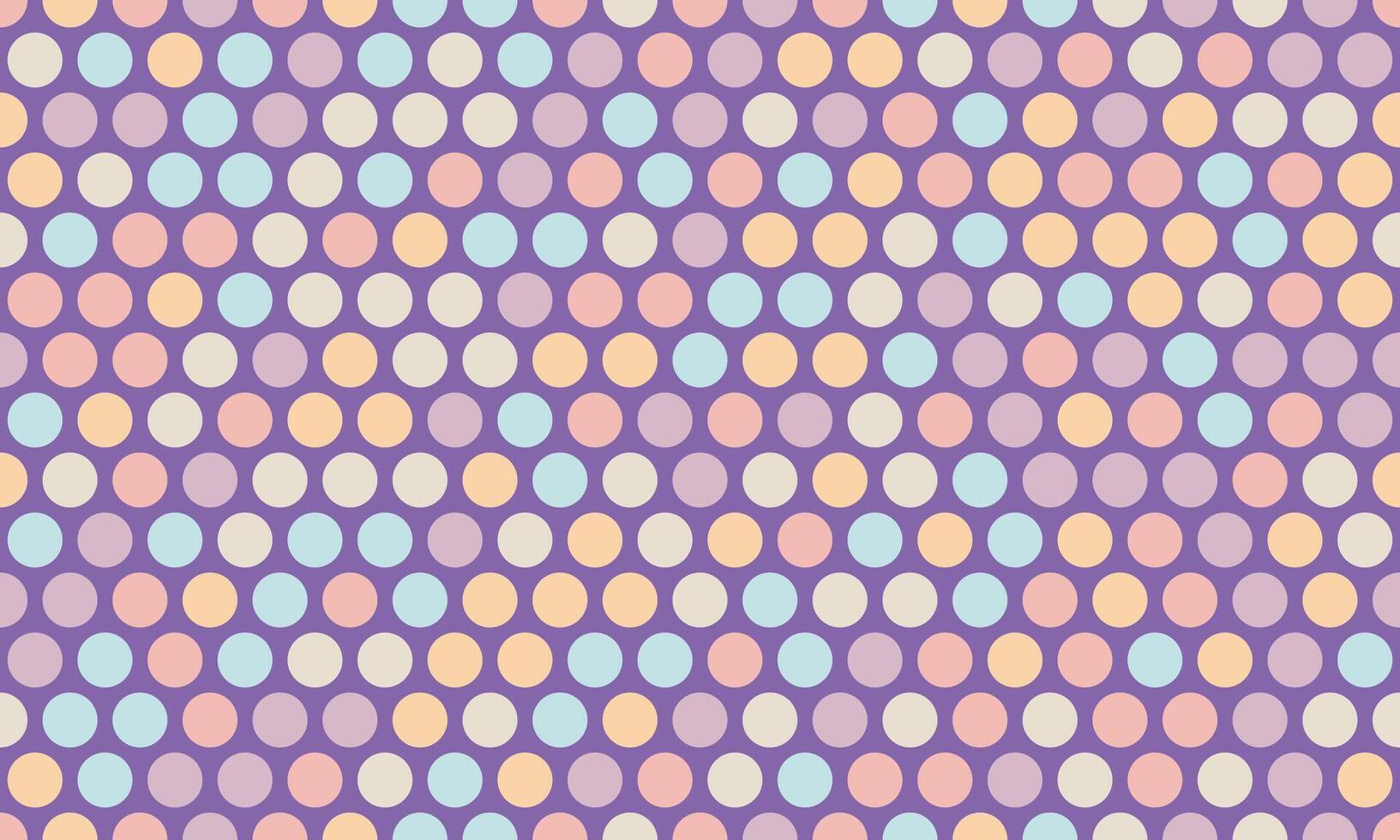 Pastel polka dot pattern background. Perfect for websites, branding, packaging, or crafting projects. A cheerful and versatile design conveying happiness, playfulness, and sweetness. vector