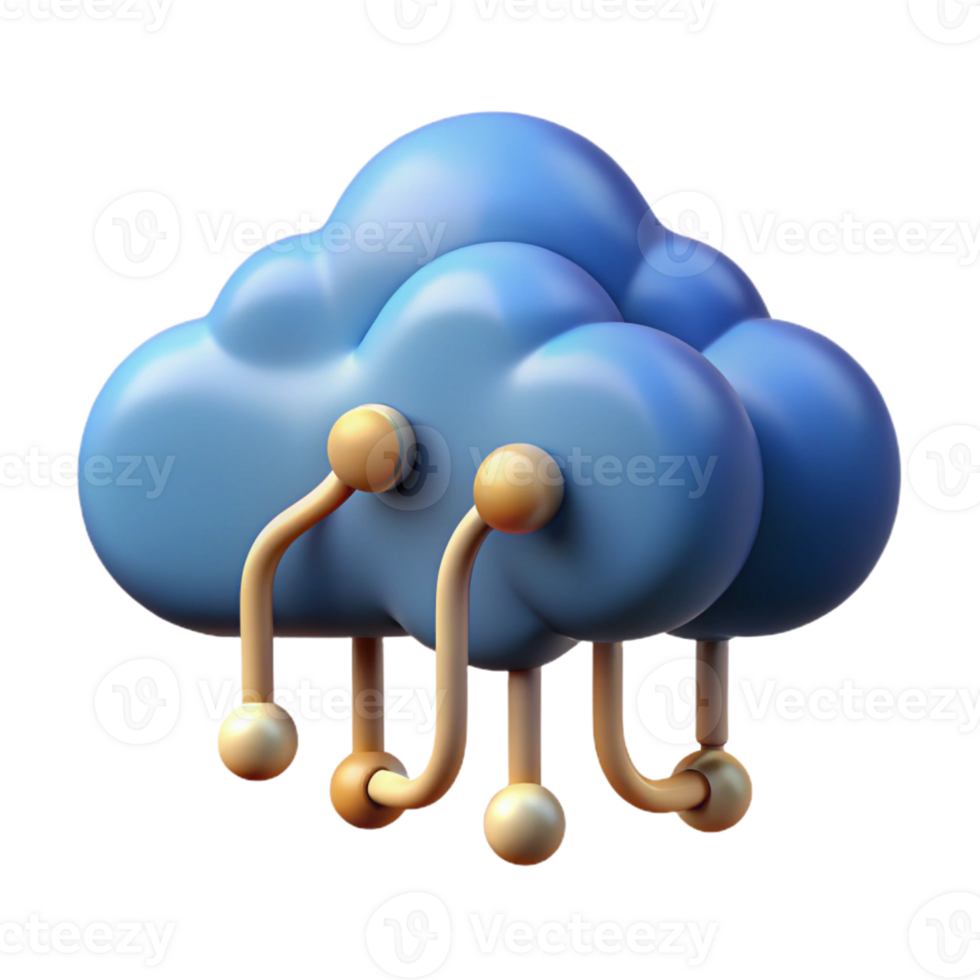 romantic gorgeous A stylized, abstract cloud with a data stream flowing through it with Transparent Background luxury png