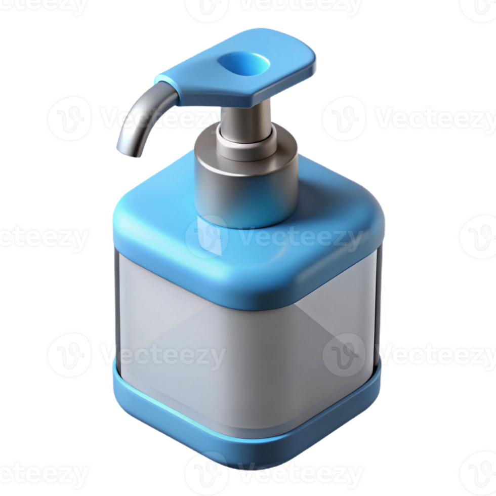 passionate hypnotic Photorealistic, hyper-specific isolated cutout of a modern, touchless automatic soap dispenser with Transparent Background authentic png