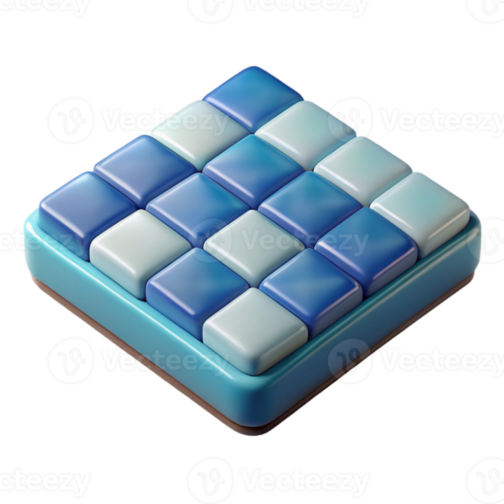 passionate alluring Photorealistic, hyper-specific isolated cutout of a single, ceramic floor tile, mosaic pattern with Transparent Background flawless png