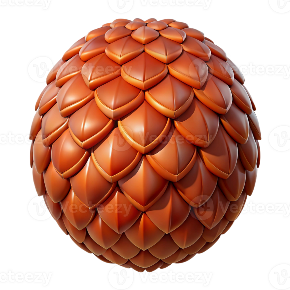 sought-after minimalist A highly detailed illustration of a dragon scale with Transparent Background artisan png