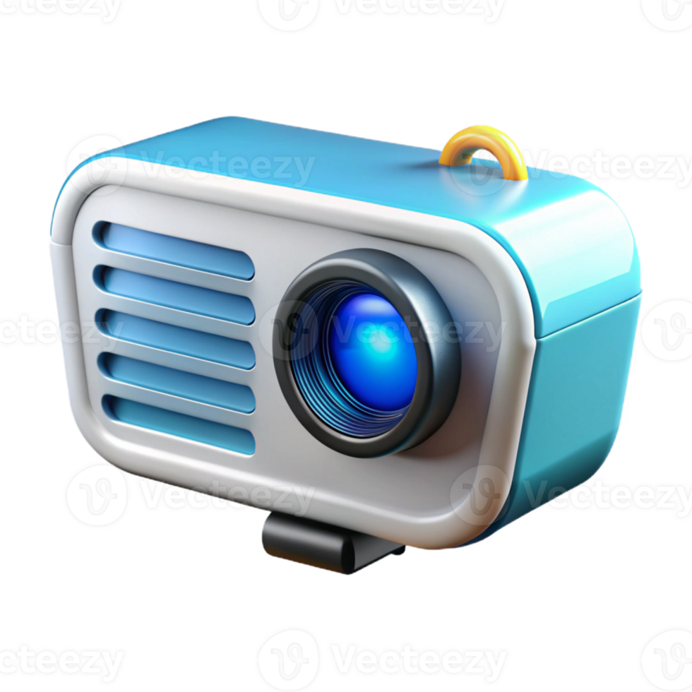 stunning traditional Projector displaying a presentation with Transparent Background high resolution png