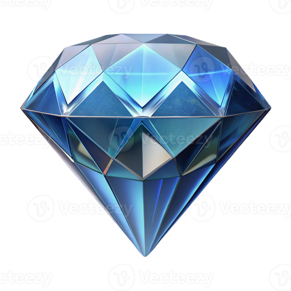 nostalgic wonderful Ultra-detailed, professional render of a single, perfect diamond with facets reflecting light Isolated cutout with Transparent Background exclusive png