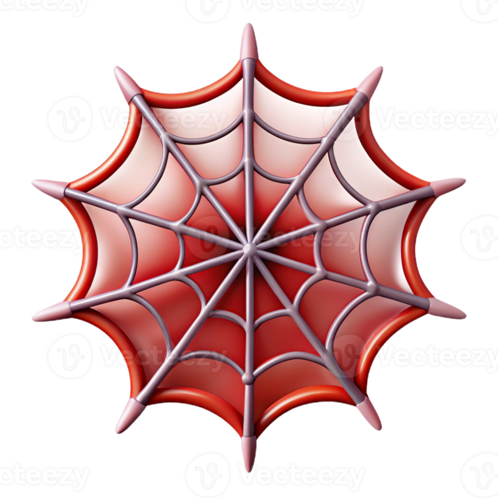 sought-after rustic Concept art style hyper-specific image of a single spider web, intricate design, with Transparent Background precision png