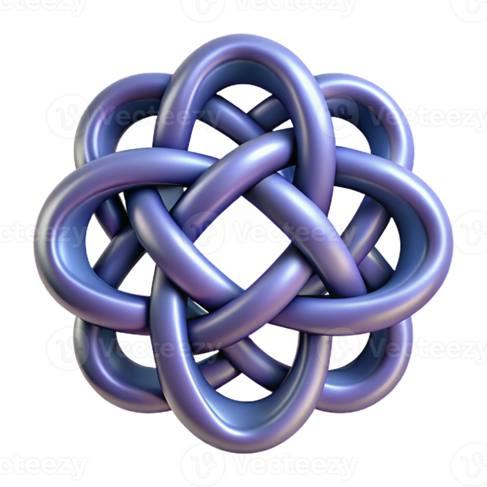 quintessential gothic An intricate Celtic knot crafted from intertwined branches with Transparent Background authentic png