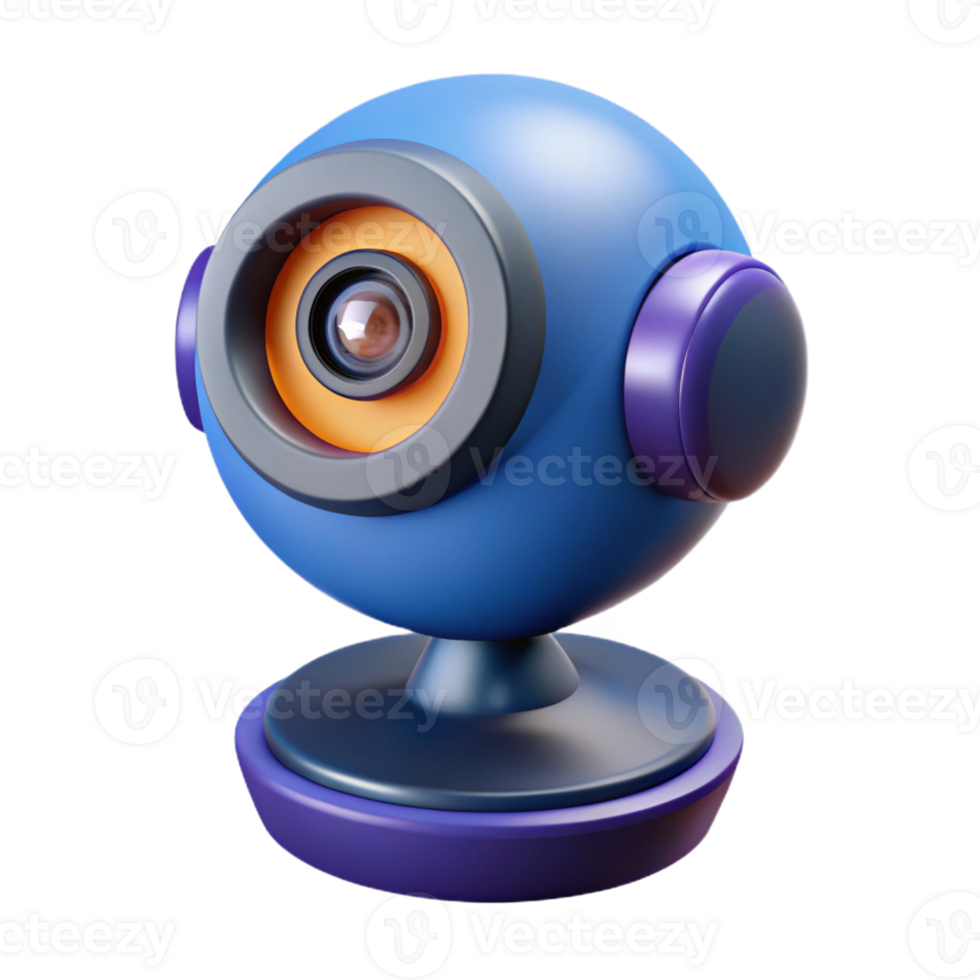 striking quintessential Webcam with high-definition with Transparent Background png