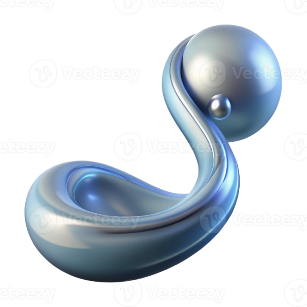 notable nordic A single pearl transforming into a flowing stream of water with Transparent Background original png
