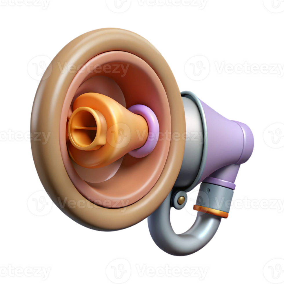whimsical picturesque Isolated cutout, concept art style biomechanical ear with amplified microphone and internal speaker Ultra-detailed with Transparent Background perfect clarity png
