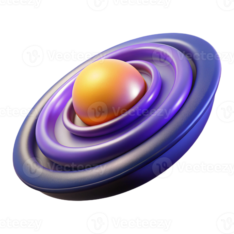 striking unforgettable Ultra-detailed, isolated cutout of a single, pulsating quasar, hyper-specific energy emissions, professional render with Transparent Background png