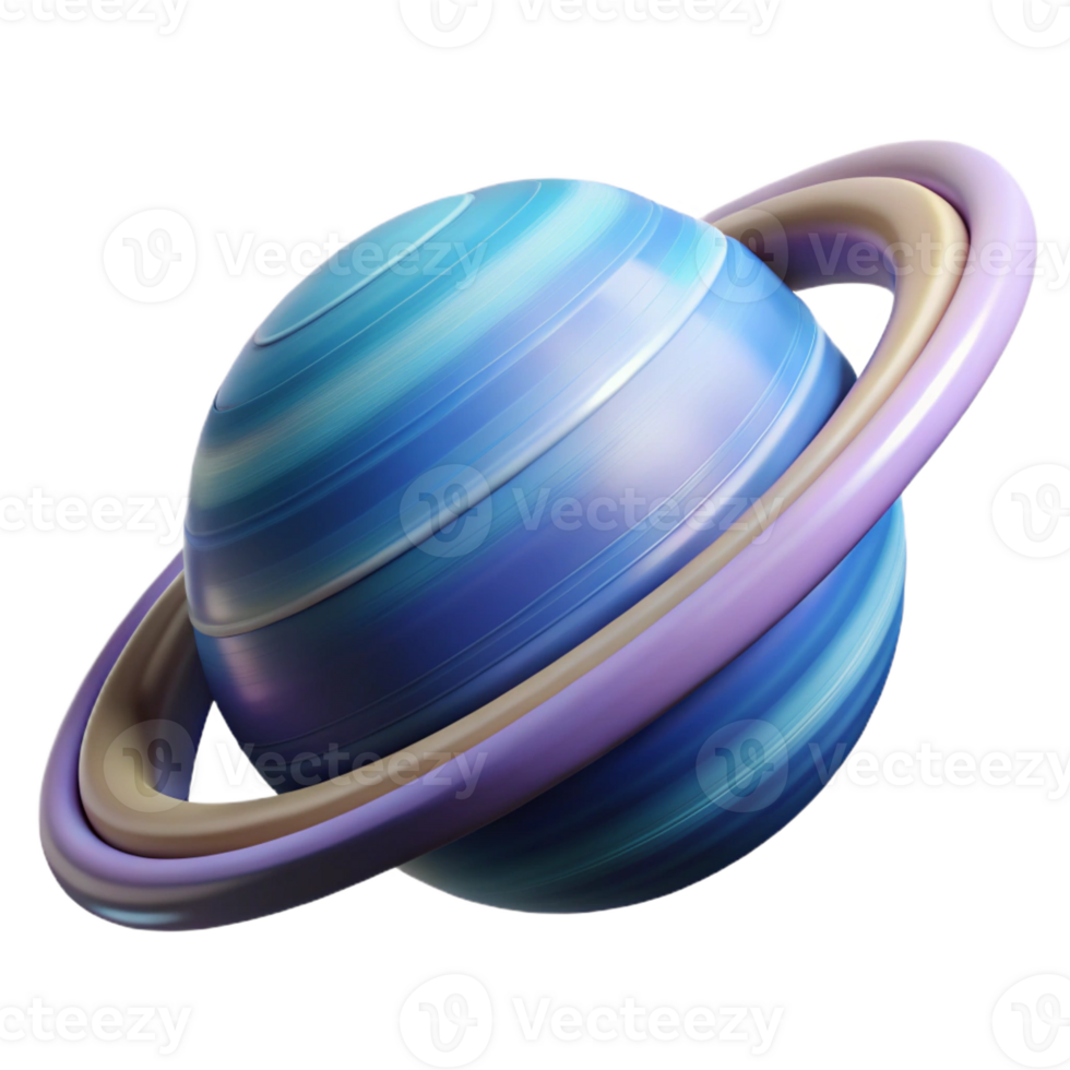 mesmerizing joyful elegant Photorealistic, ultra-detailed, isolated cutout of a single, ringed gas giant, hyper-specific ring details with Transparent Background top-tier png