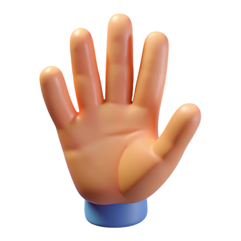 serene bold urban Human hand with Transparent Background gallery standard png