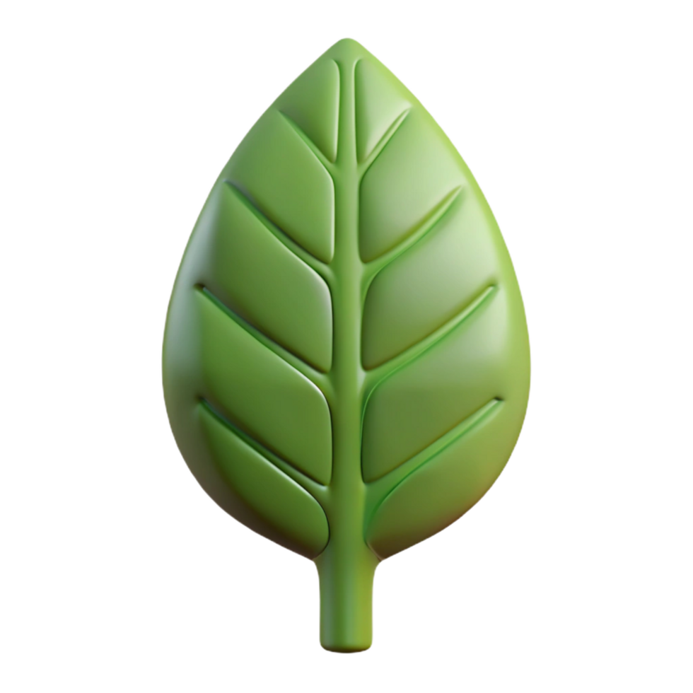signature bohemian Concept art style, isolated cutout of a single, abstract, tree leaf with Transparent Background expertly shot png