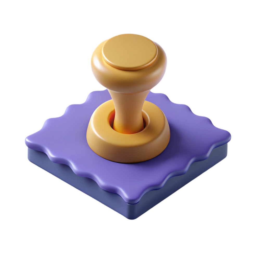 pristine modern Ultra-detailed, professional render of a single postage stamp Isolated cutout with Transparent Background fine detail png
