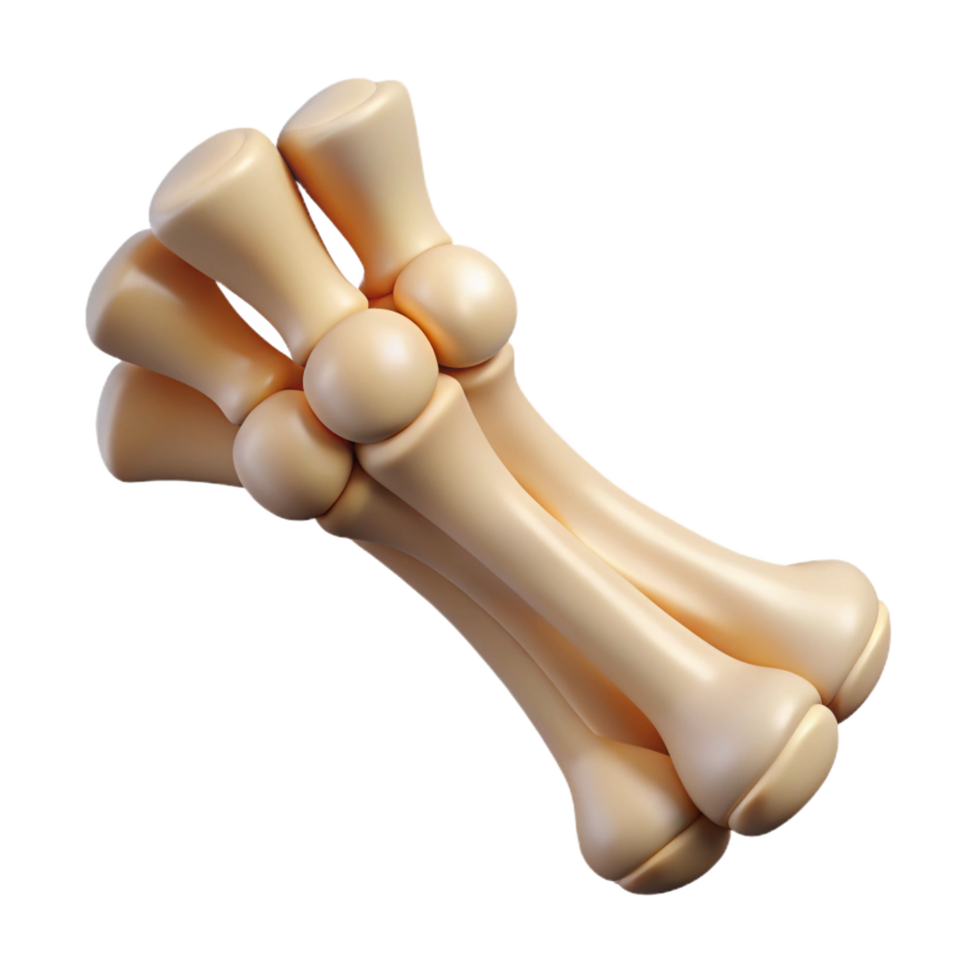 memorable art deco Professional render of a biomechanical primate finger bone, photorealistic, ultra-detailed, hyper-specific, isolated cutout with Transparent Background high quality png