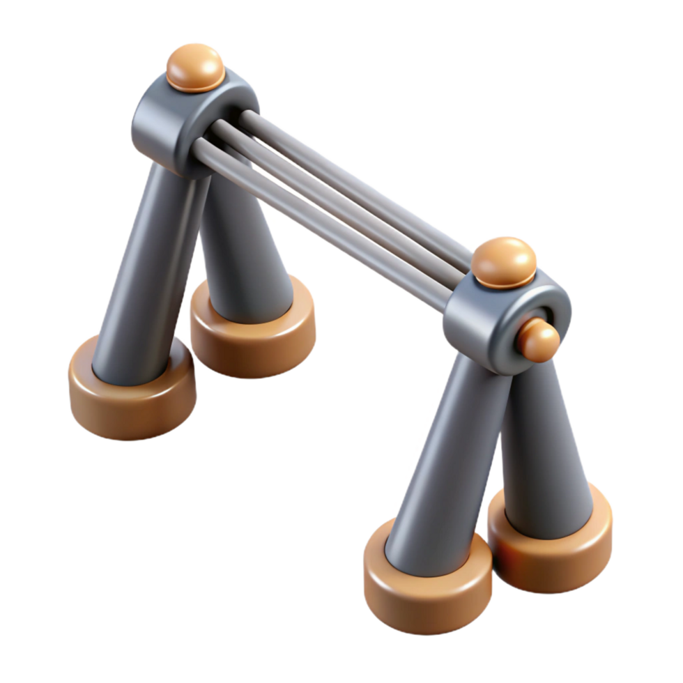 nostalgic radiant Bridge suspension cable detail with Transparent Background masterfully captured png