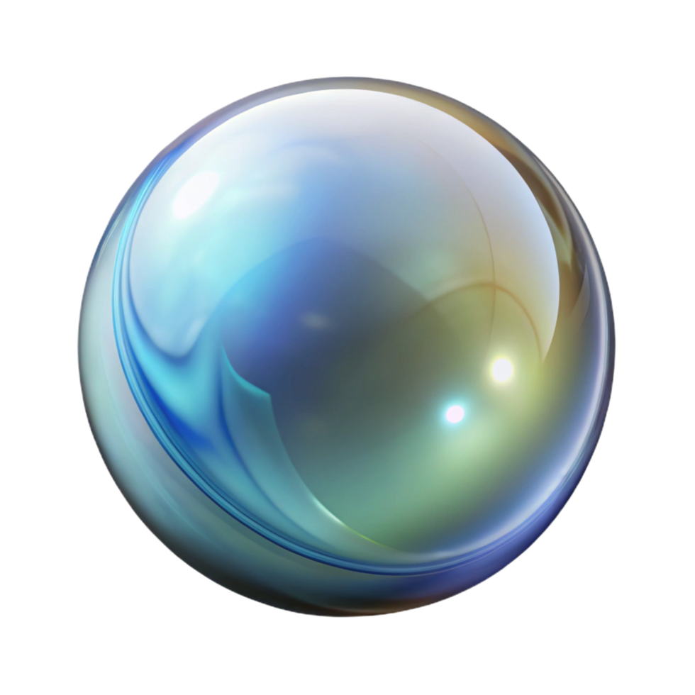 passionate enchanting Hyper-specific, photorealistic isolated cutout of a single glass marble with Transparent Background fine detail png