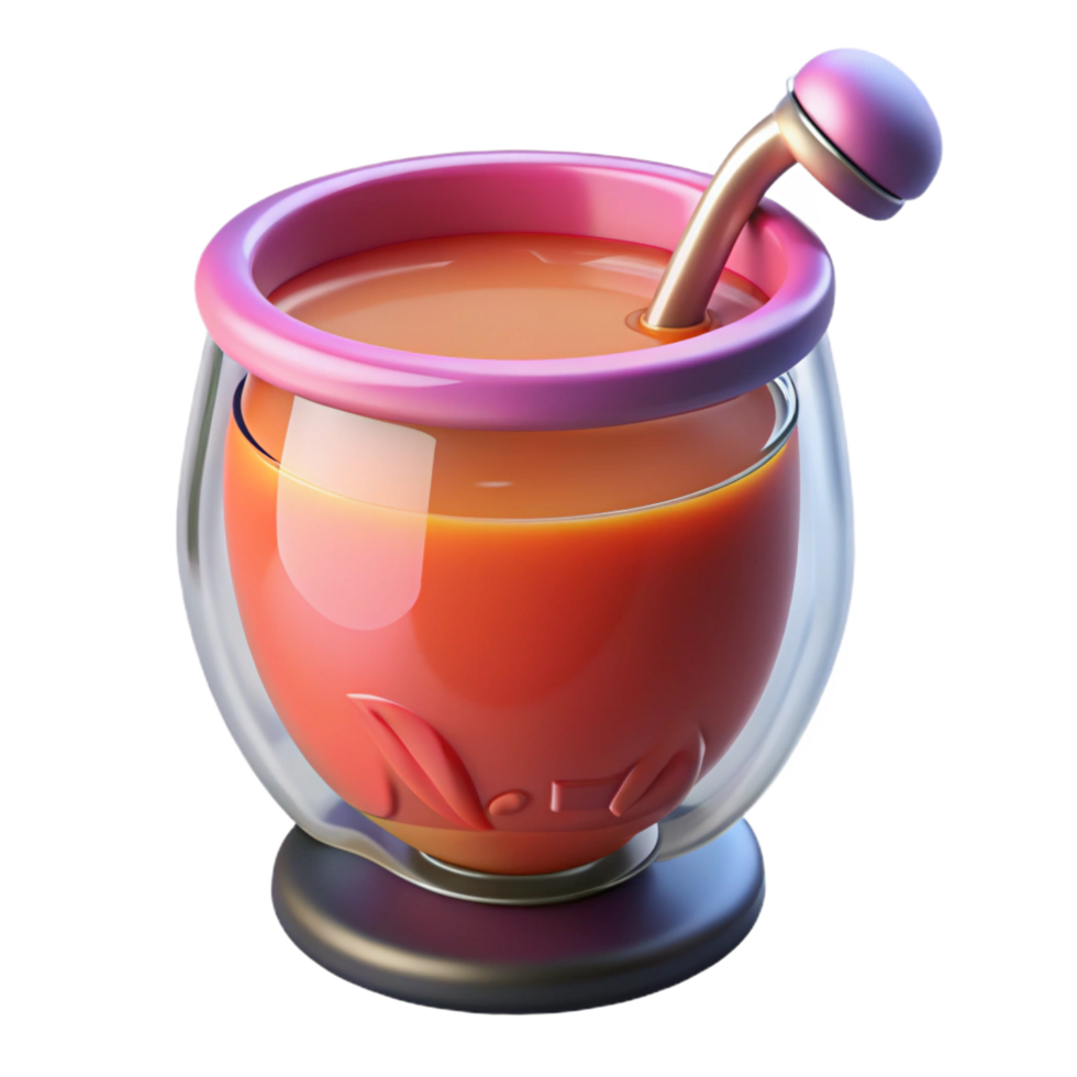 tranquil vibrant Nectar, drink of the gods, isolated, with Transparent Background original png