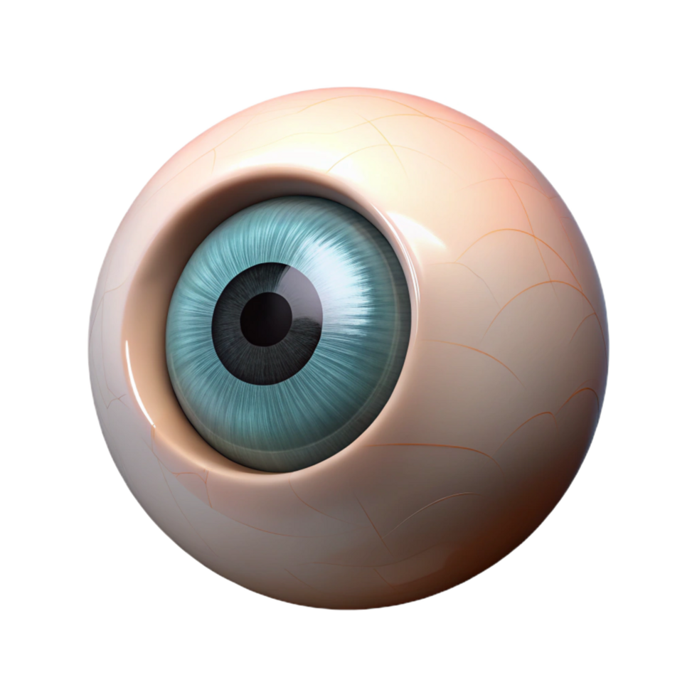 spectacular playful nordic Ultra-detailed, photorealistic isolated cutout of a single, human eye with Transparent Background refined png