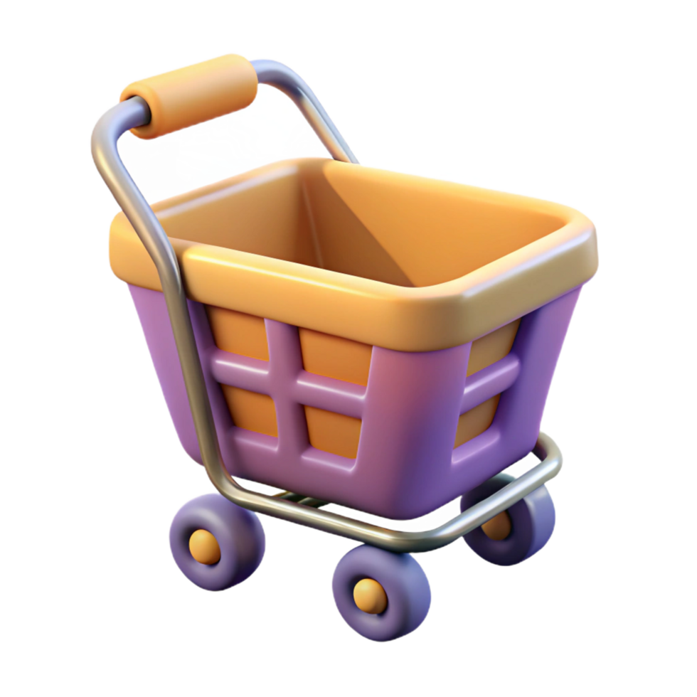unparalleled rustic A stylized shopping cart, abstract and modern with Transparent Background gallery standard png