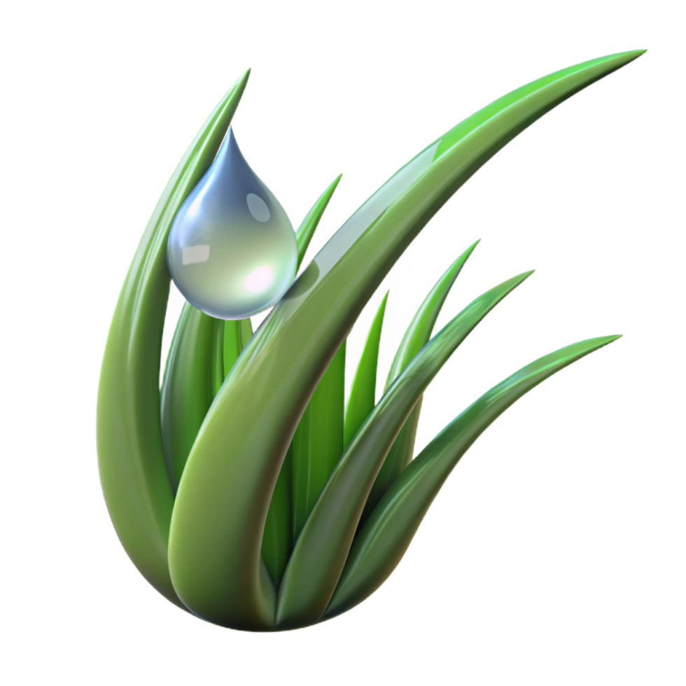 notable baroque Close up of dew drop on blade of grass with Transparent Background Grass blade is part of dew drop subject 4K png