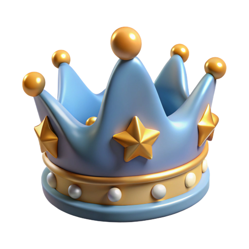 mesmerizing inspired Ultra-detailed professional render, isolated cutout, photorealistic depiction of a single, intricate celestial crown, adorned with sparkling stars with Transparent Background png