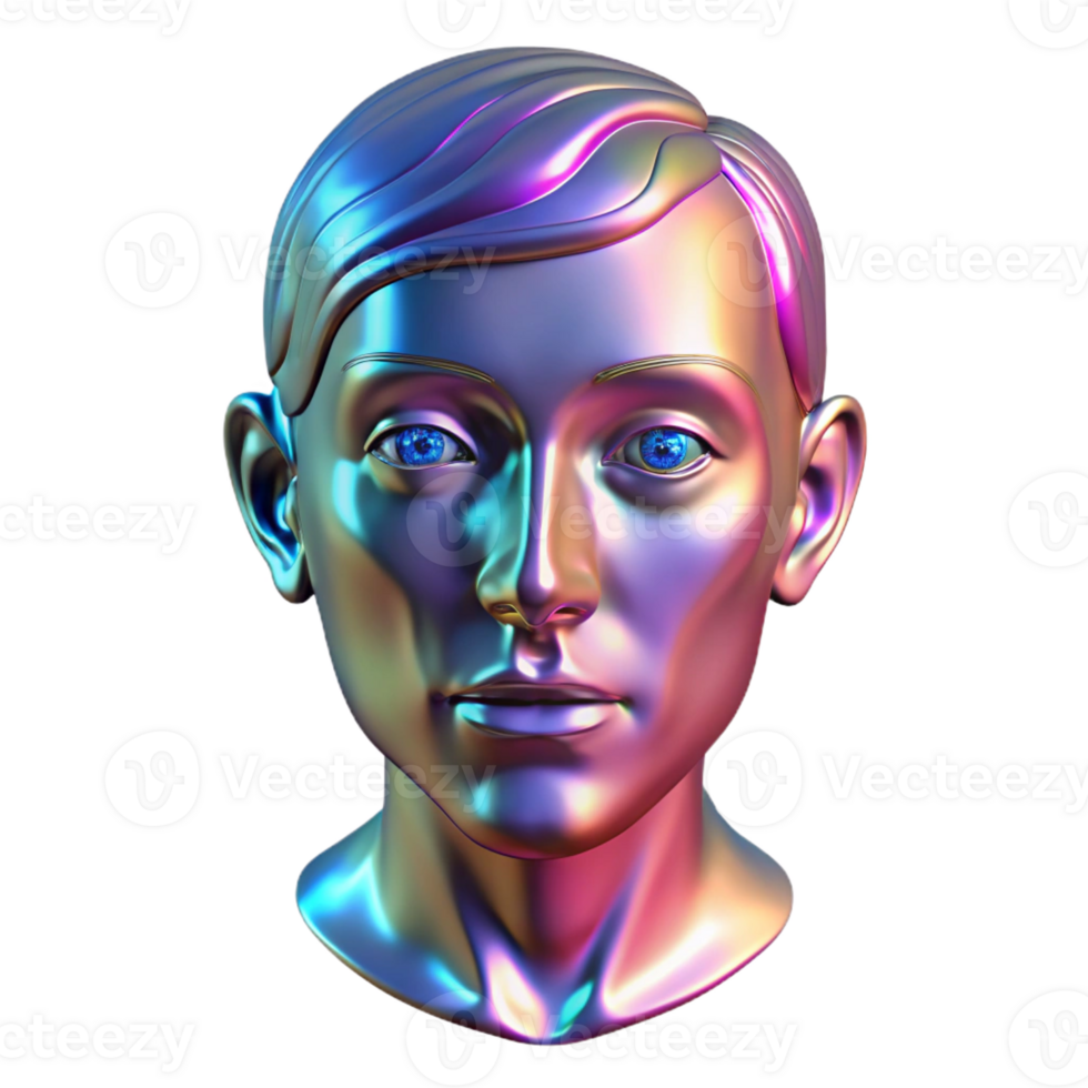 impressive contemporary A Holographic Projection of a Human authentic png