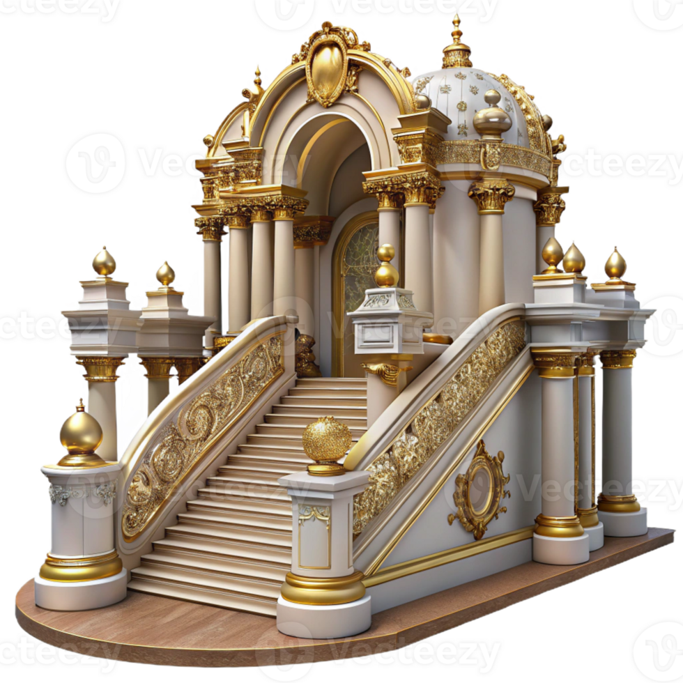 wonderful vintage Baroque Palace Ornate Decorations professional png