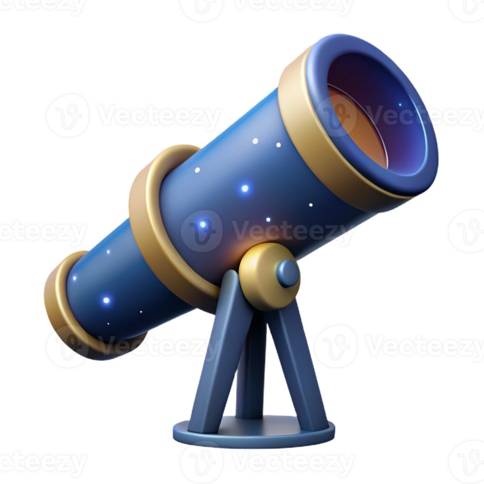 elegant vintage A Giant Telescope Peering Into the high resolution png
