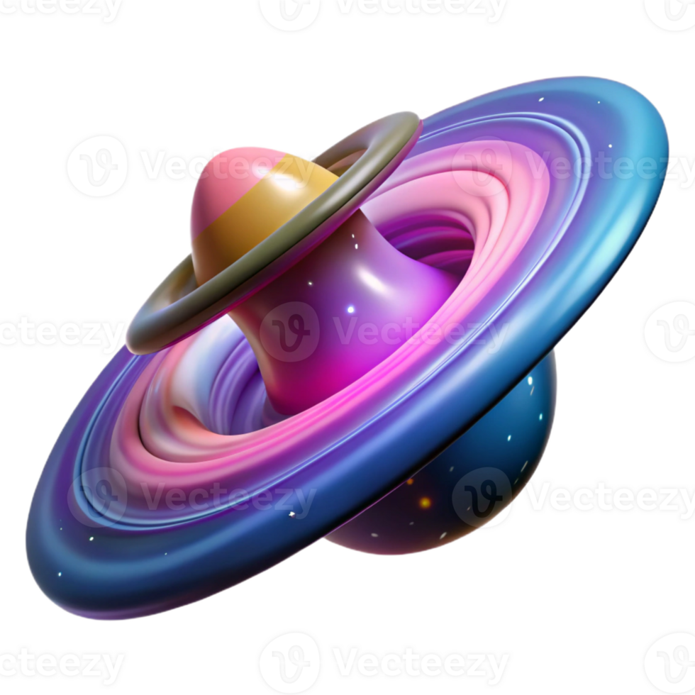 beautiful artistic A Spaceship Entering a Wormhole exclusive png