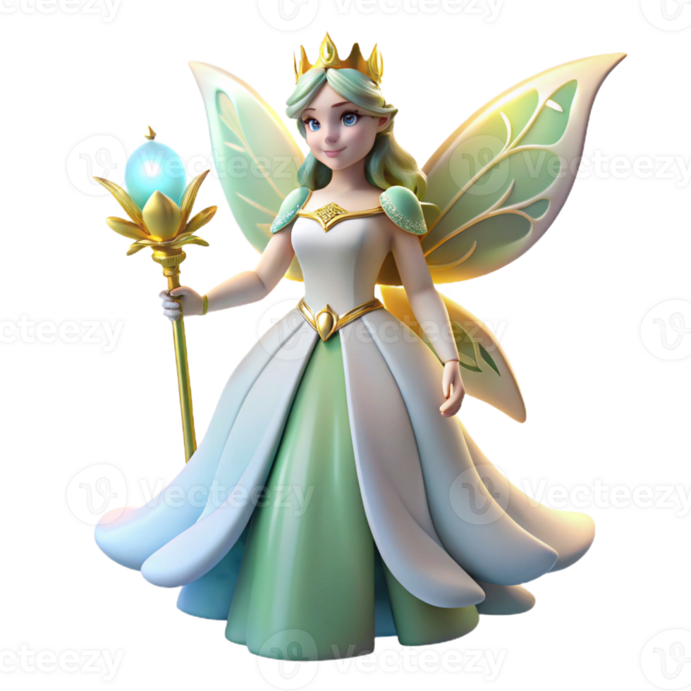 impressive modern A Fairy Queen Holding a authentic png