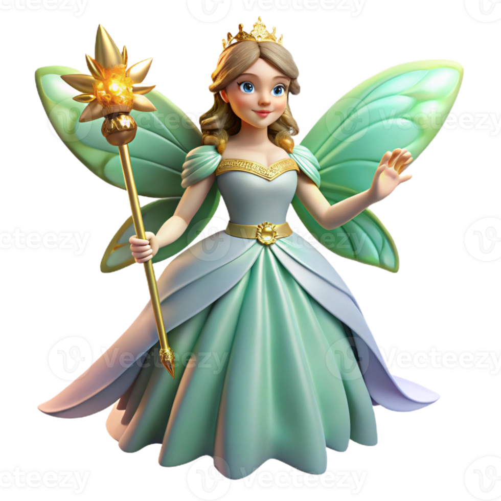 elegant rustic A Fairy Queen Holding a high resolution png