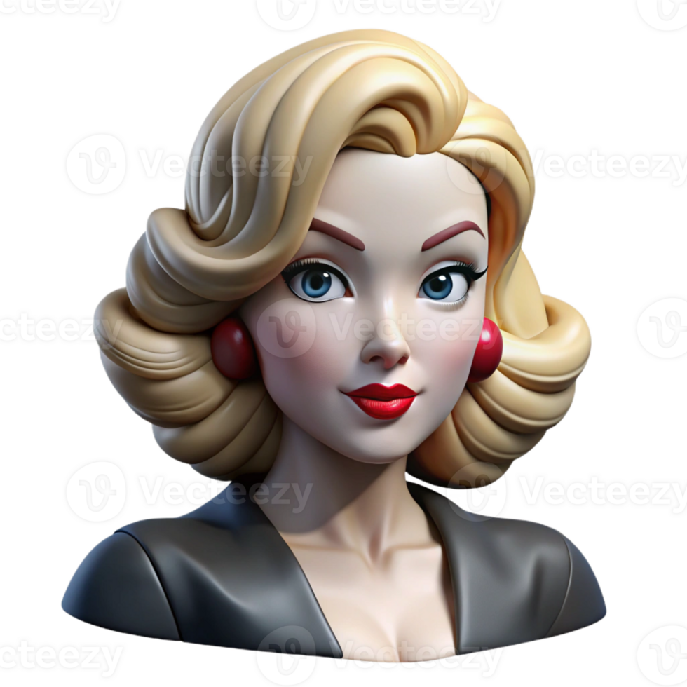 stunning traditional A Glamorous Hollywood Starlet with high resolution png