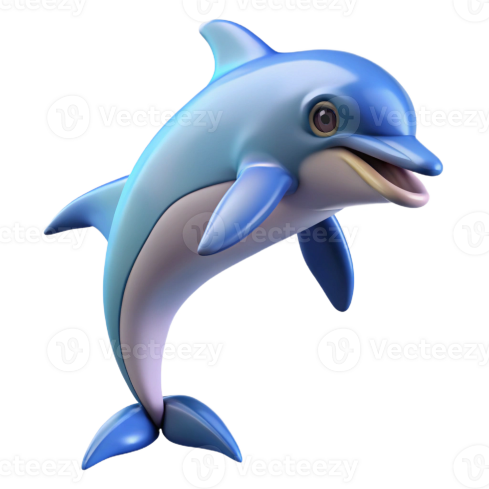 wonderful creative Playful Dolphin Leaping from original png