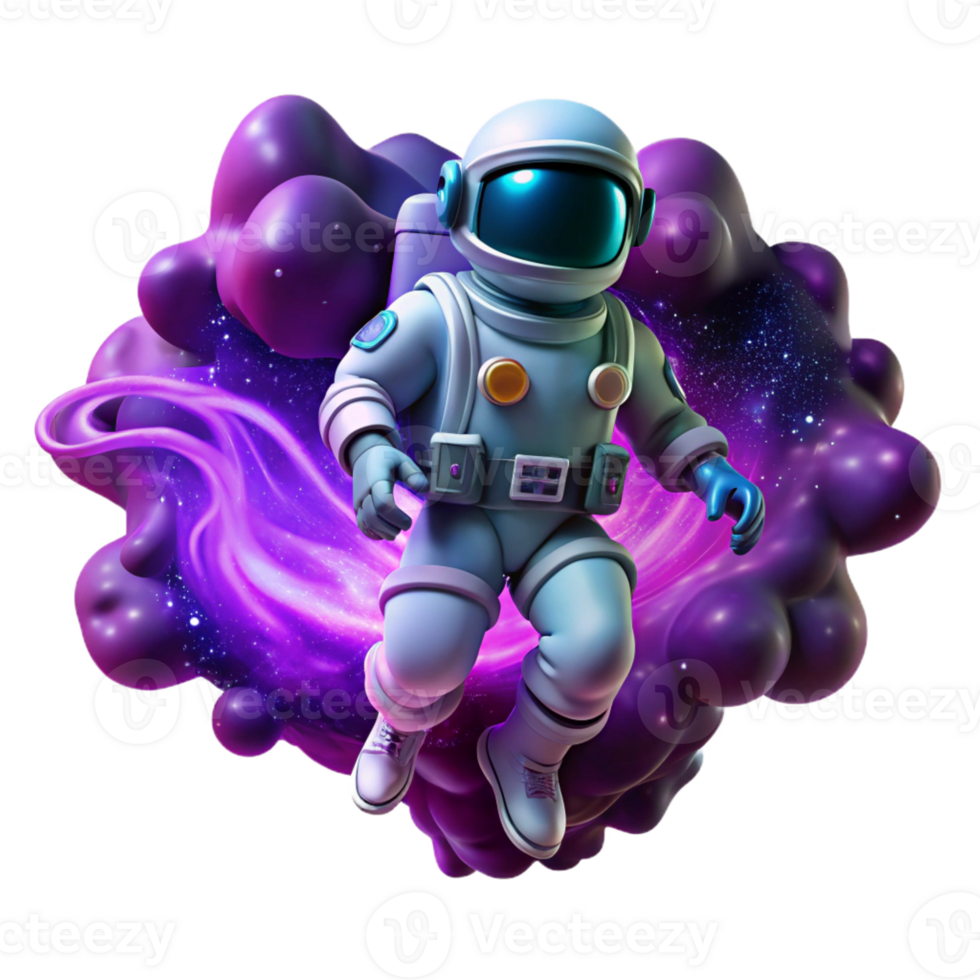 wonderful classic A Lone Astronaut Clad in a detailed png