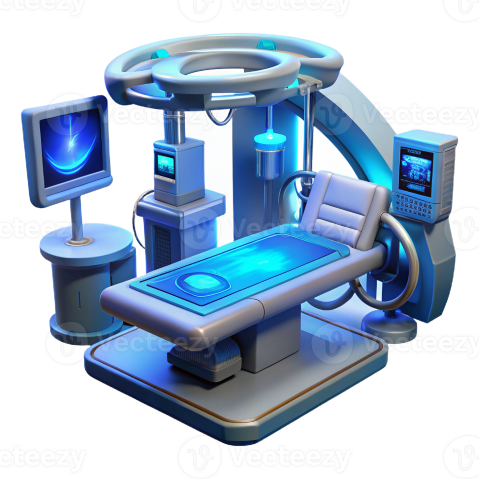 wonderful minimalist A Futuristic Hospital Operating Room premium png