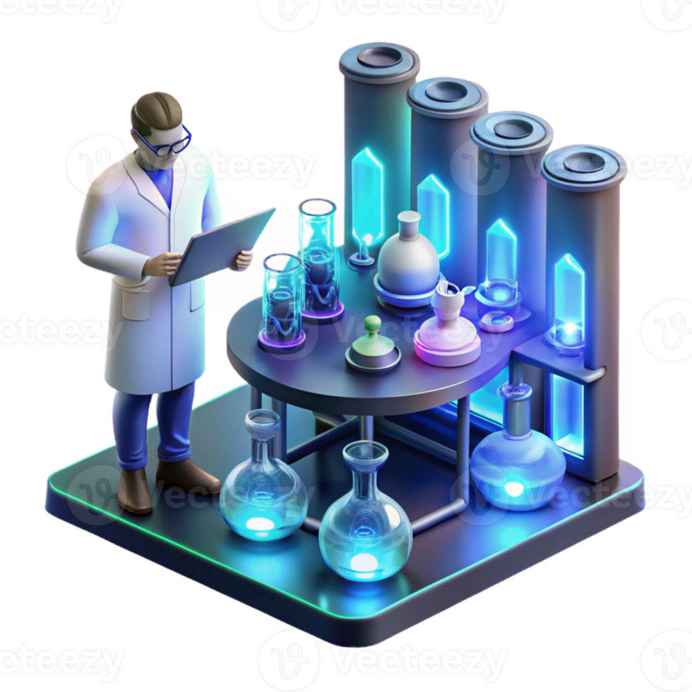 magnificent traditional A High Tech Laboratory Filled with genuine png
