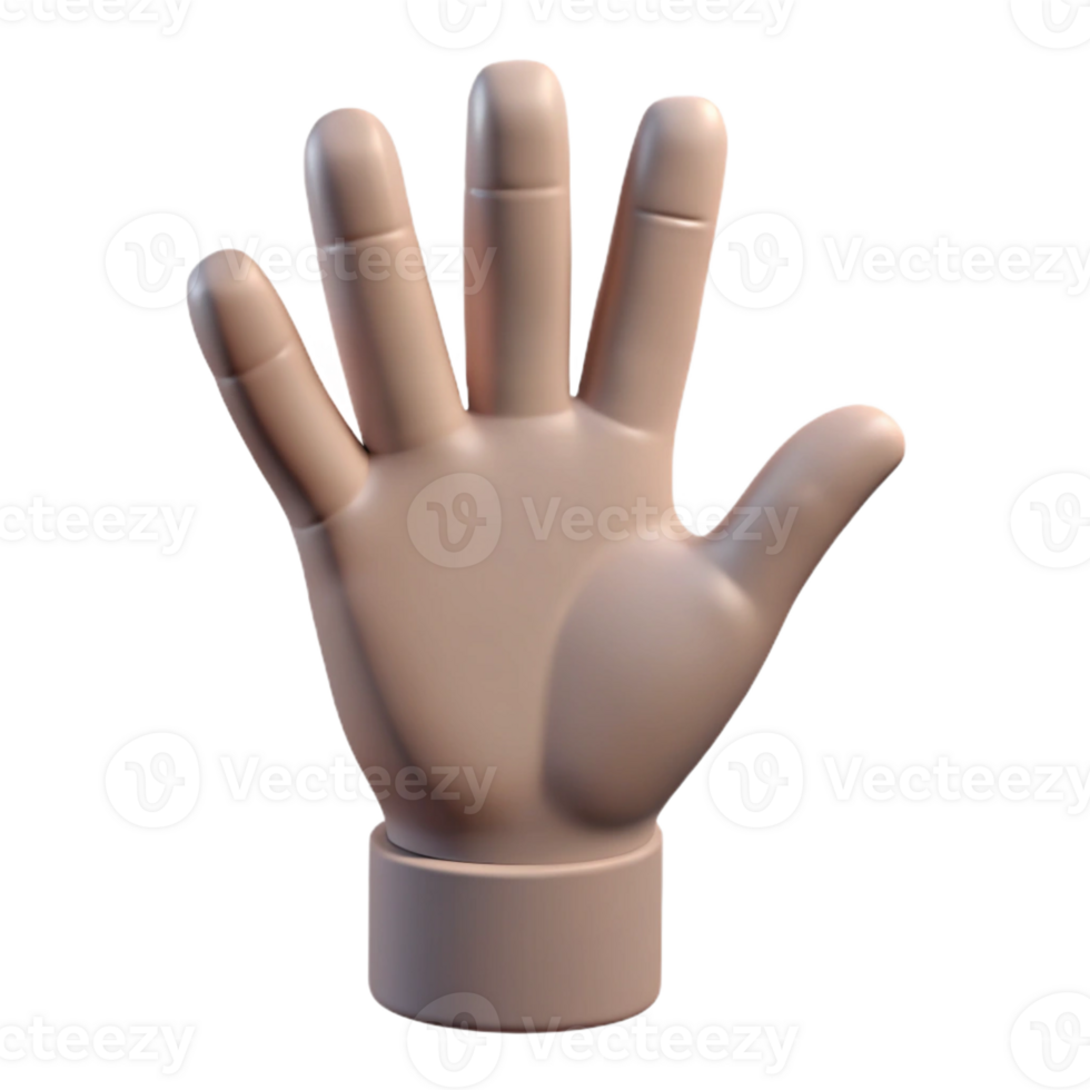 extraordinary modern A Human Hand Gracefully Extended Fingers detailed png