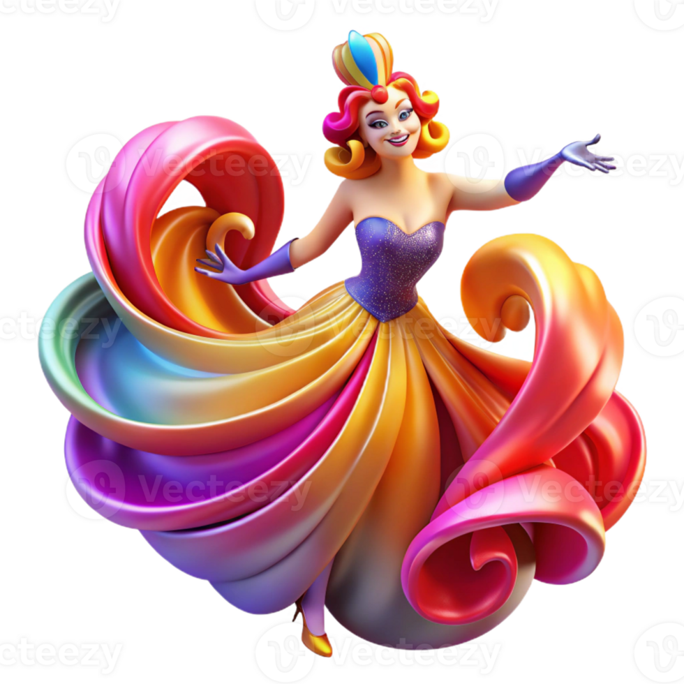 elegant artistic A Vibrant Colorful Art Nouveau Poster detailed png