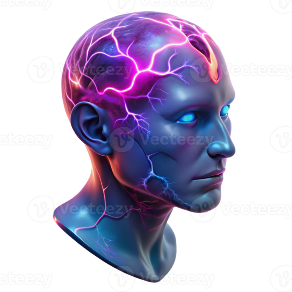 extraordinary rustic A Colossal Translucent Human Head Filled high quality png