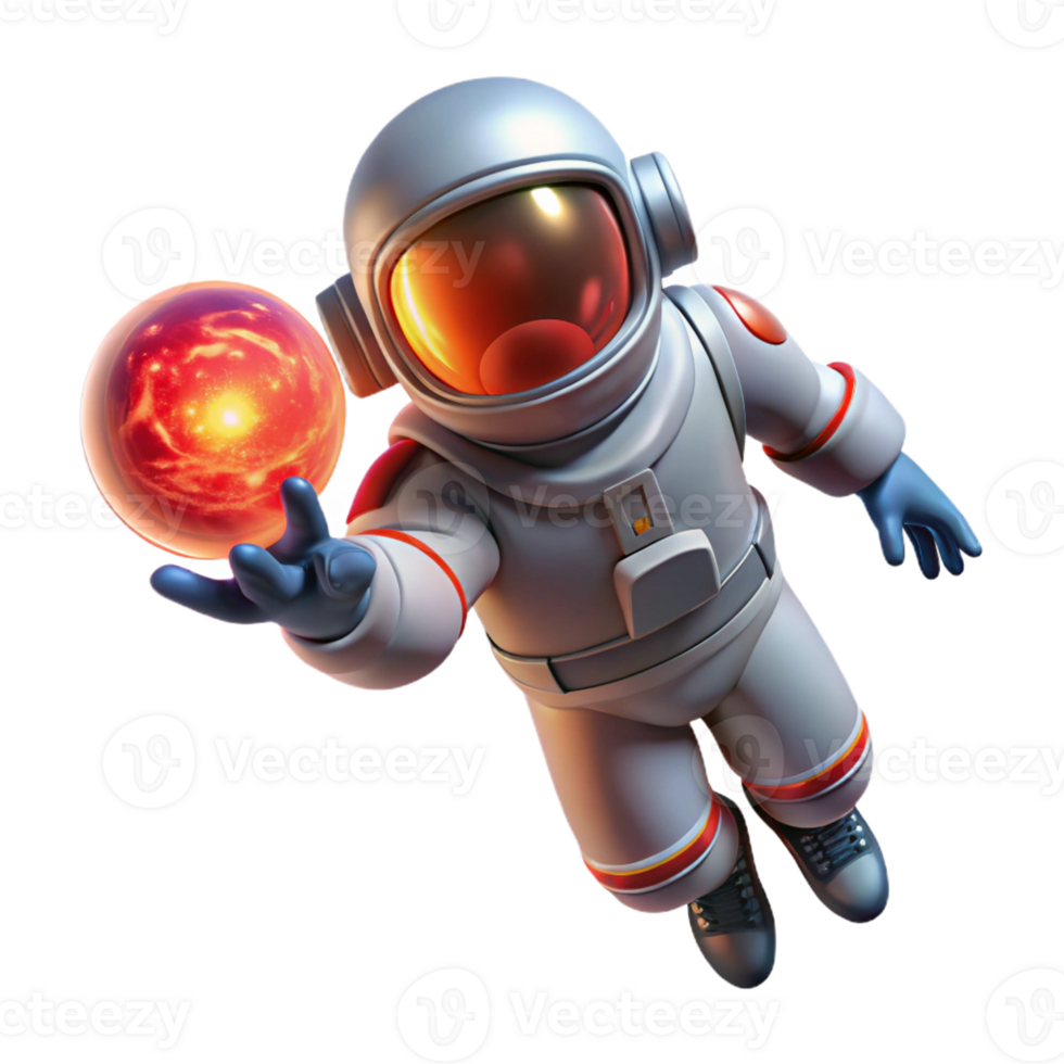 impressive modern A Lone Astronaut Adrift in the Vastness high quality png