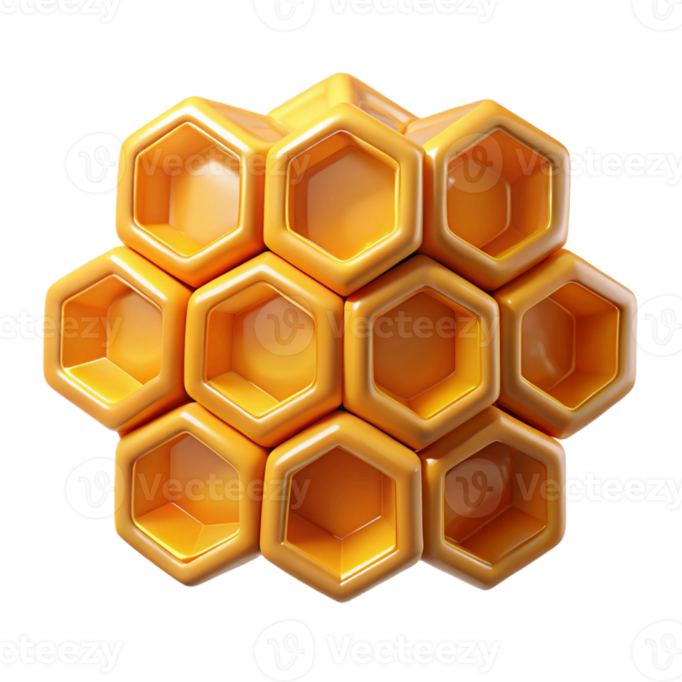 beautiful minimalist A Close Up of a Honeycomb Intricate authentic png