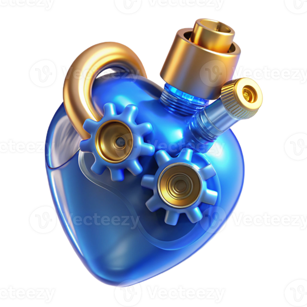 stunning abstract A Human Heart Intricately Interwoven with authentic png