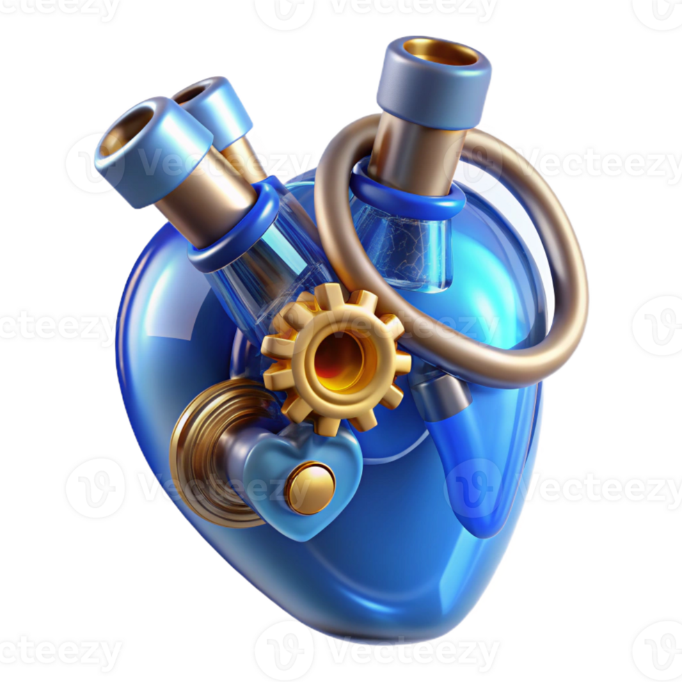 stunning artistic A Human Heart Intricately Interwoven with high resolution png
