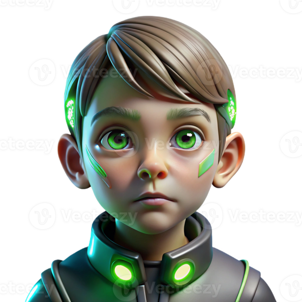 extraordinary minimalist Close Up Portrait of a Child with 4K png