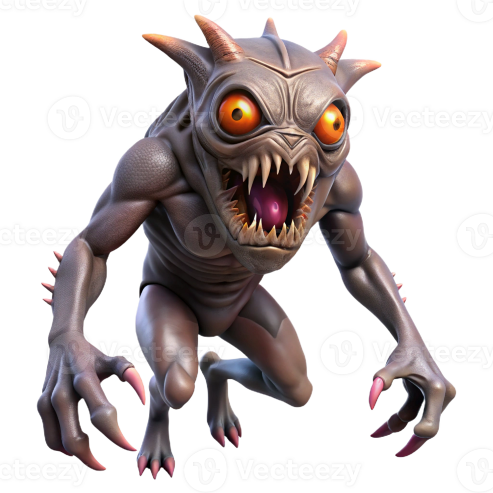 wonderful classic A Mutated Creature with Glowing Eyes and exclusive png