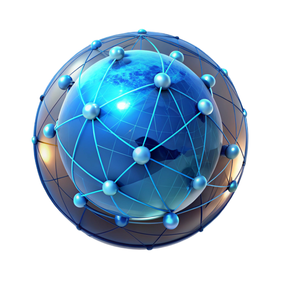 beautiful abstract A Holographic Projection of the Earth premium png